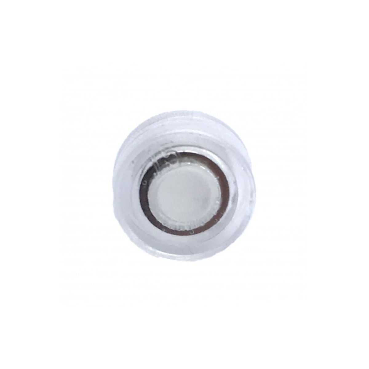 white music filter for music earplugs sitting on white background