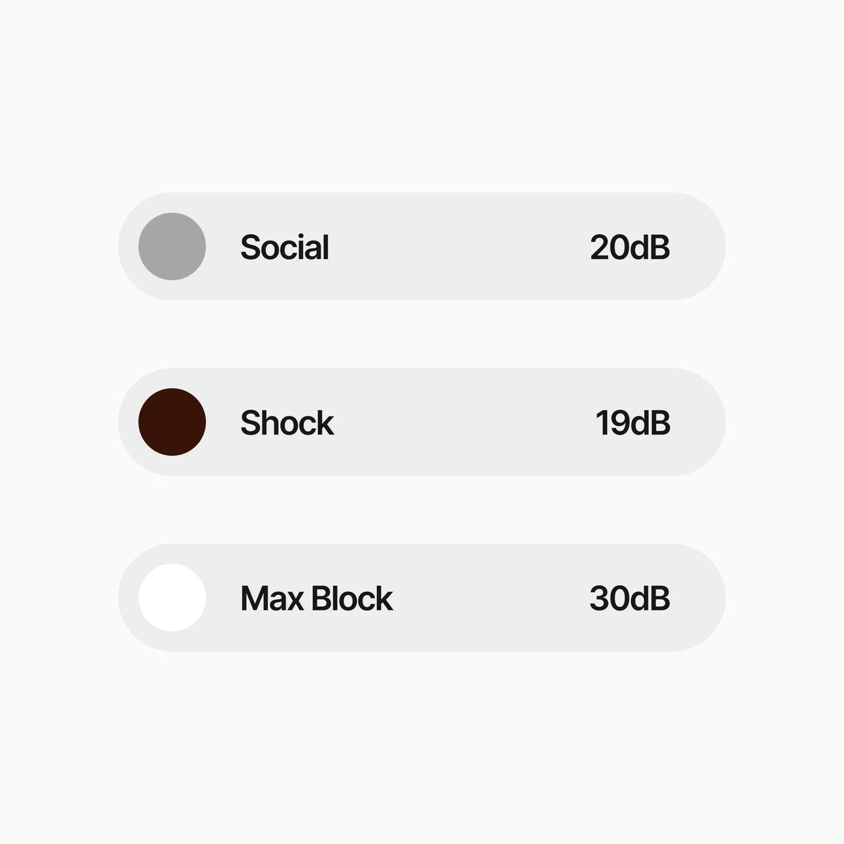 various wording on white background